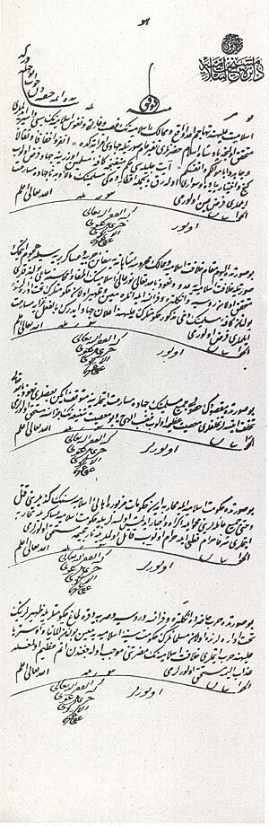 La déclaration de la Guerre Sainte à Konstantinyé en novembre 1914- Document