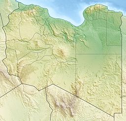 Mount Uwaynat is located in Libya