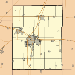 Ludlow is located in Champaign County, Illinois