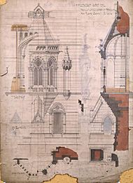 Manchester Town Hall working drawings