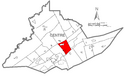 Map of Spring Township, Centre County, Pennsylvania Highlighted.png
