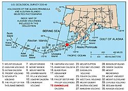 Map of alaska volcanoes emmons