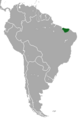 Maranhao Red-handed Howler area