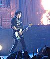 Mikey Way performing