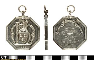Modern Harvard Monthly' medal from Harvard University (FindID 969955)
