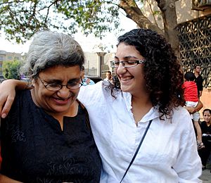 Mona Seif and her mother Laila Soueif.jpg