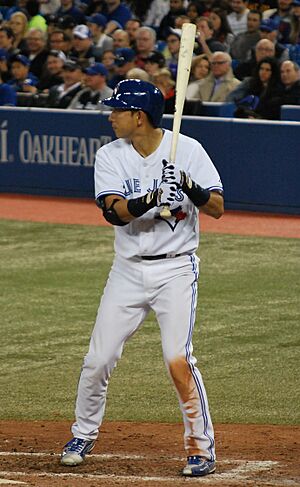 Munenori Kawasaki on April 15, 2013 (2)