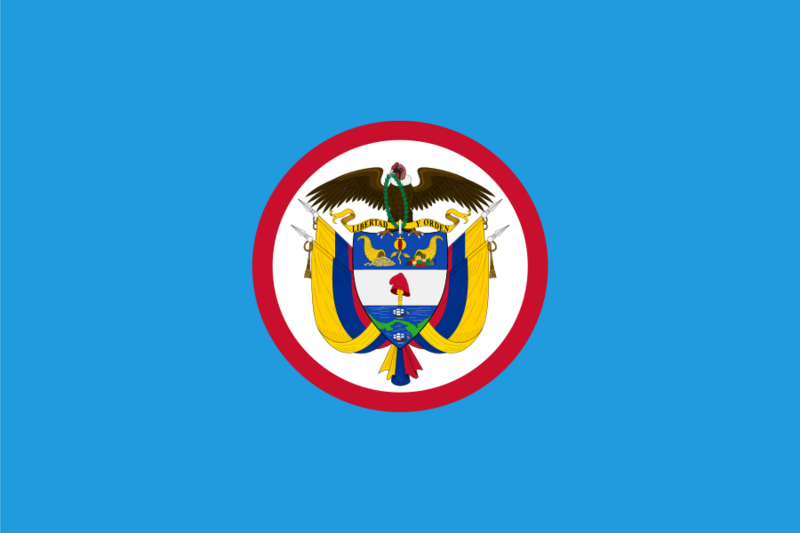 Naval jack of Colombia