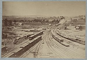 Outskirts of Alexandria 1861-1865 Library of Congress