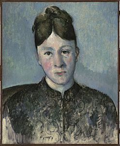 Portrait de Madame Cézanne, par Paul Cézanne, 1885, coll. privée, FWN 475