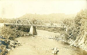 PostcardNewHartfordCTBridgeSatansKingdomCirca1910to1920