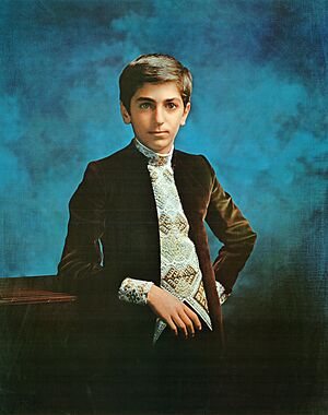 Reza Pahlavi Crown Prince of Iran 1973