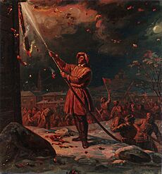 Robert Wilhelm Ekman - Great Fire of Turku