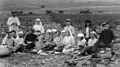 Second aliyah Pioneers in Migdal 1912 in kuffiyeh