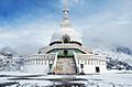 Shanti Stupa ( Winters)