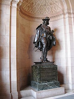 Sir Henry Vane by Frederick William MacMonnies, Boston Public Library