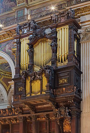 St Paul's Cathedral South Organ, London, UK - Diliff