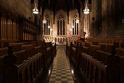 St Salvator's Chapel, interior