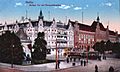 Stettin Berliner Tor mit Oberpostdirektion a