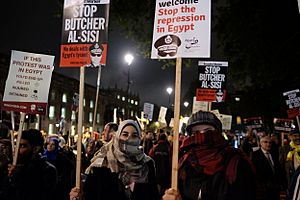 Stop the repression in Egypt - Stop Sisi's visit to London