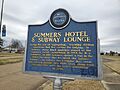 Summers Hotel and Subway Lounge Blues Trail Marker