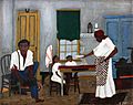 Sunday Morning Breakfast by Horace Pippin, 1943