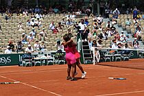 Taylor Townsend and Leylah Fernandez (2023 French Open) 02