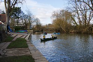 The River Cherwell at the Cherwell Boathouse - geograph.org.uk - 1740281
