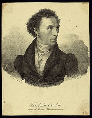 Theobald Böhm by Michael Brandmüller (before 1852) - Archivio Storico Ricordi ICON010456