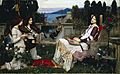 Waterhouse, John William - Saint Cecilia - 1895 