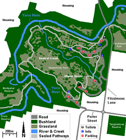 Westerfolds park map