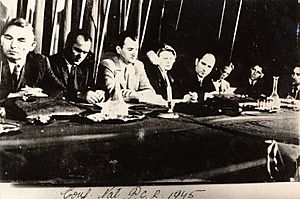 038.Conferinta Nationala a PCR din octombrie 1945 (aspect din sala) (16-21 oct