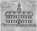 1751 CourtHouse Boston byNathanielHurd