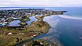 Aerial view looking south-east towards Williamstown from Altona Coastal Park (51107567605)
