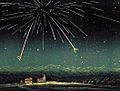 Andromedid meteors, November 1872