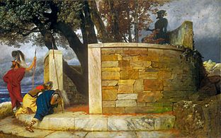Arnold Böcklin - Das Heiligtum des Herkules (1884)