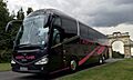 Ausden Clark Executive Coach in Black and Pink Livery