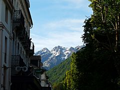 Bagnères-de-Luchon vue Pyrénées