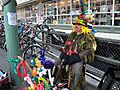 Balloon man Pike Place Market Seattle Washington