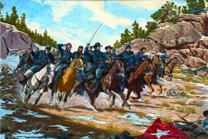 Battle of Glorieta Pass Action at Apache Canyon