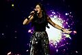 Bella Paige at stage of JESC 2015 (2)