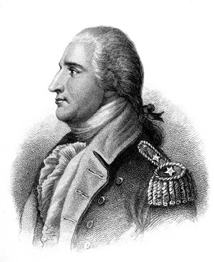 Benedict Arnold. Copy of engraving by H. B. Hall after John Trumbull, published 1879., 1931 - 1932 - NARA - 532921