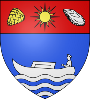 Blason ville fr Arès (Gironde)
