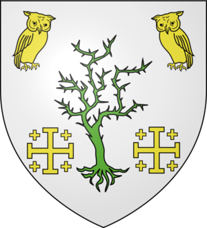 Blason ville fr Epineu-le-Chevreuil (Sarthe)