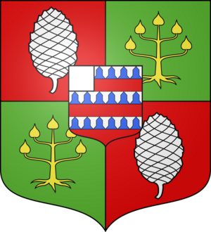 Blason ville fr Pinon (Aisne)