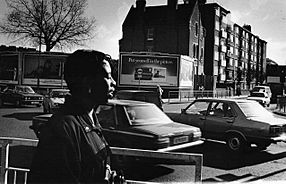Brenda Agard Black British photographer on photo shoot 1987 London