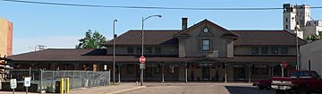 Burlington Station (Hastings, Nebraska) from N