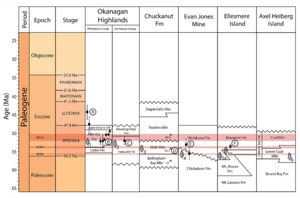 Correlation Margaret Formation