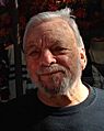 Danya Polykov and Stephen Sondheim, 04.2014, NYC (cropped)