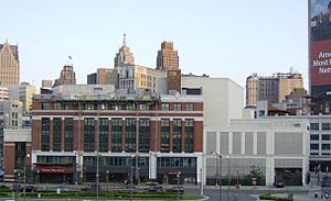 Detroit operaHouse side view